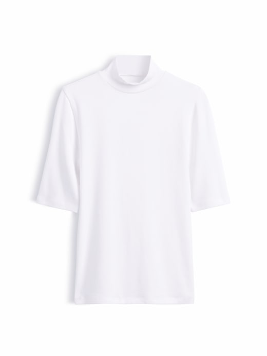 L'image numéro 5 présente T-shirt moderne à col montant
