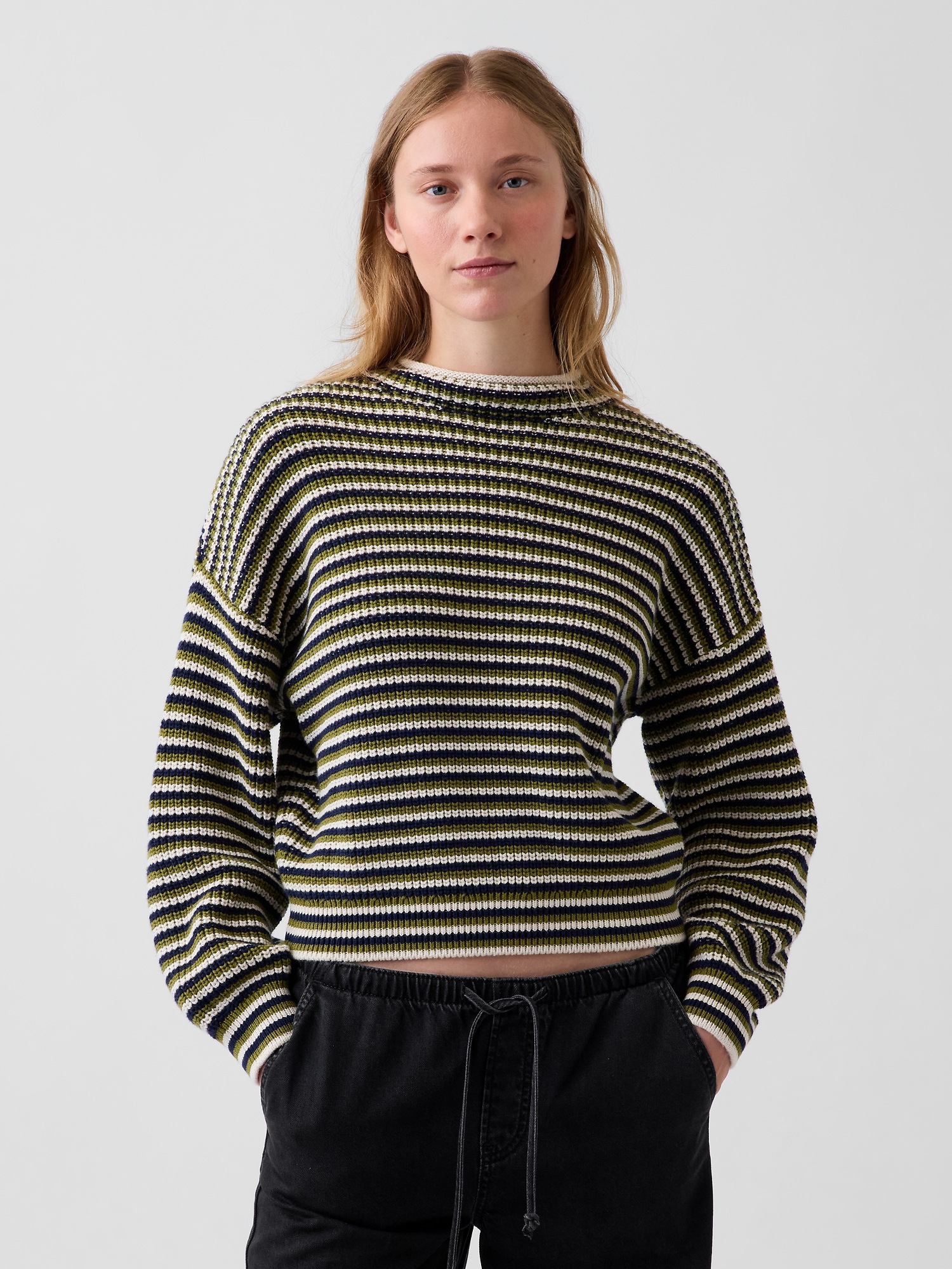 100% Cotton Oversized Rollneck Sweater
