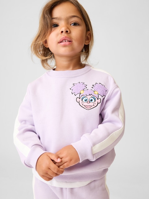 CHANDAIL EN COTON OUATÉ VINTAGEDOUX SESAME STREET POUR BÉBÉ ET TOUT-PETIT