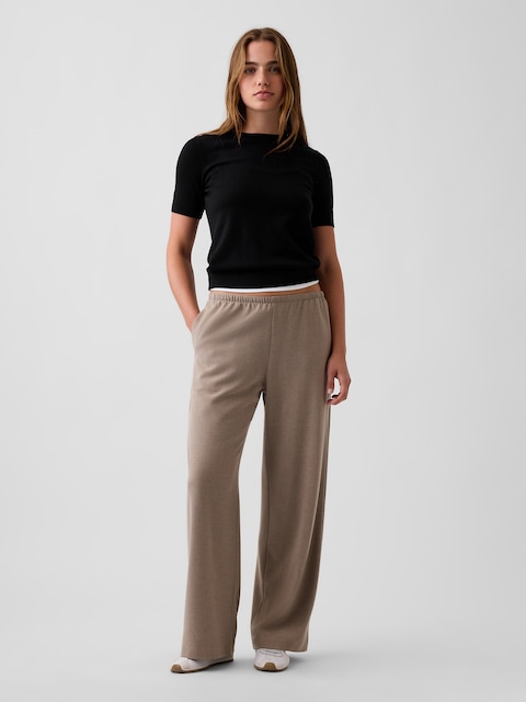 Easy Wide-Leg Pants
