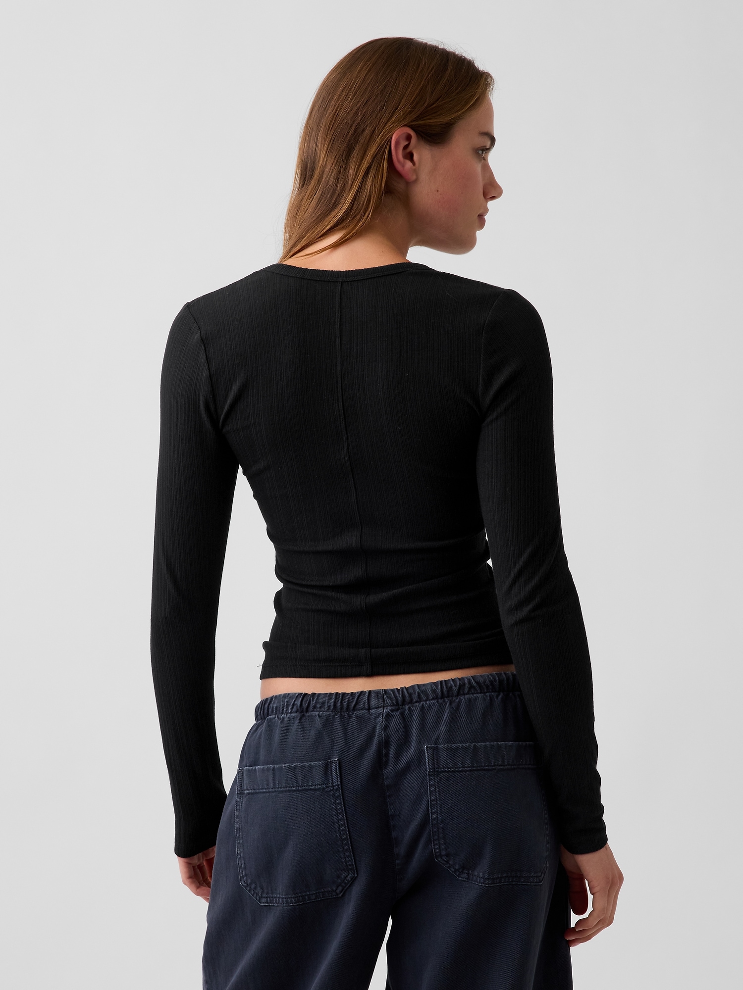 Variegated Rib Top
