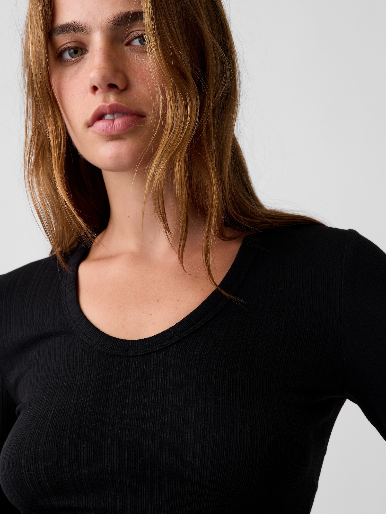 Variegated Rib Top
