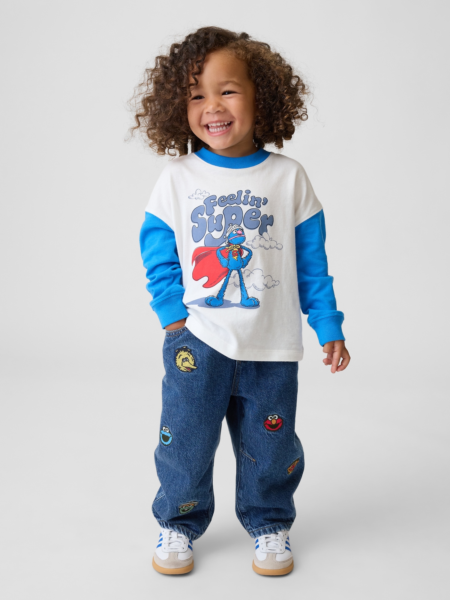 T-shirt à imprimé Sesame Street pour Bébé et Tout-petit