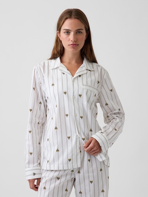 Poplin PJ Shirt