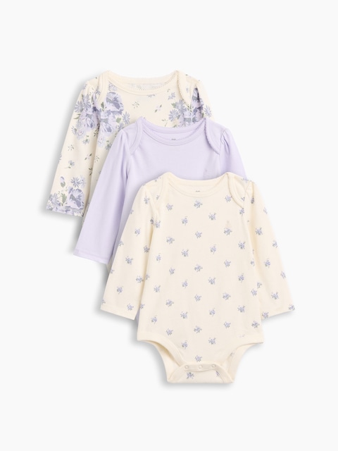 CACHE-COUCHE PREMIERS ESSENTIELS EN COTON BIOLOGIQUE POUR BÉBÉ (PAQUET DE 3)