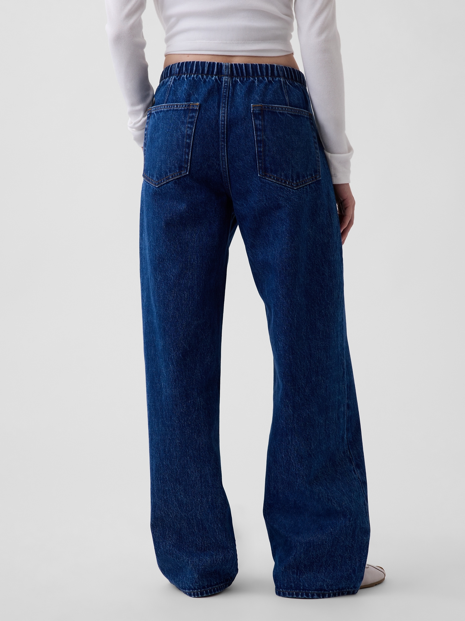 Low Rise '90s Loose Easy Jeans