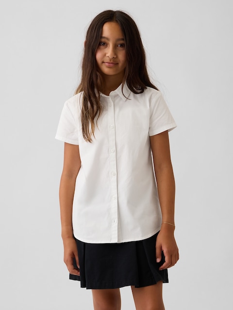 Kids Uniform Poplin Shirt