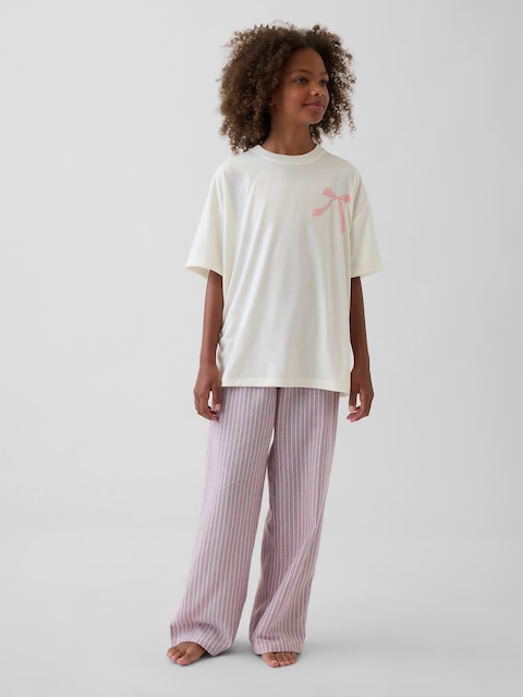 PYJAMA SURDIMENSIONNÉ EN MATIÈRE RECYCLÉE POUR ENFANT