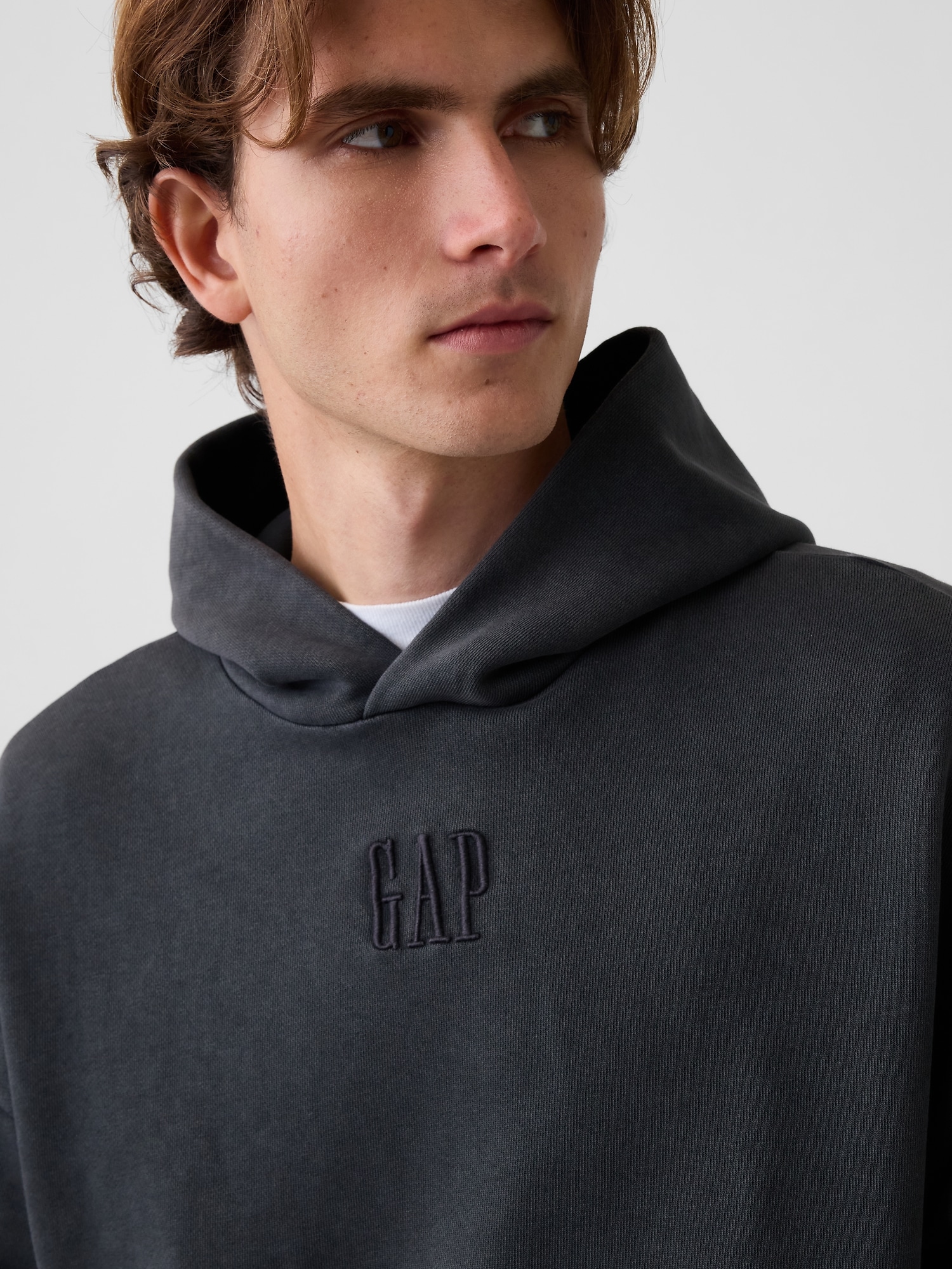 Heavyweight Oversized Logo Hoodie
