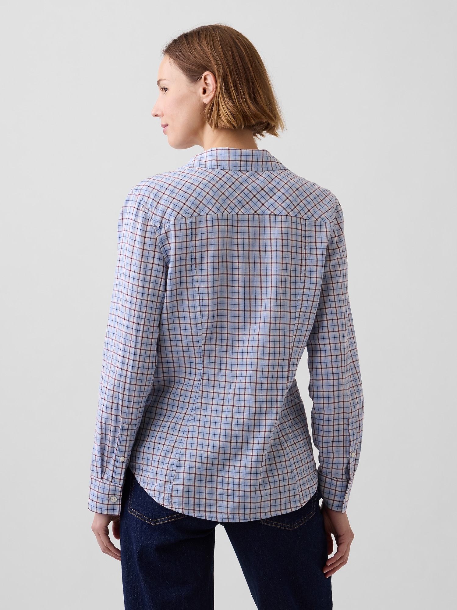 Plaid Western Shirt