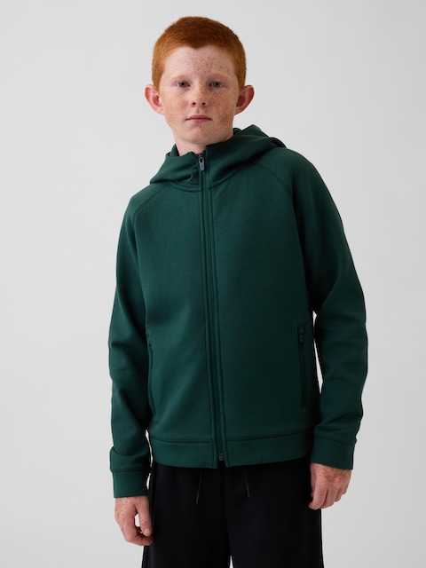 Kids GapFit Tech Quick-Dry Zip Hoodie