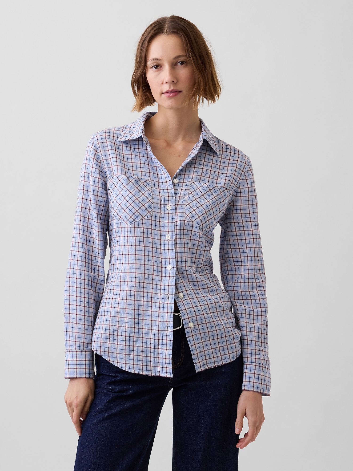 Plaid Western Shirt