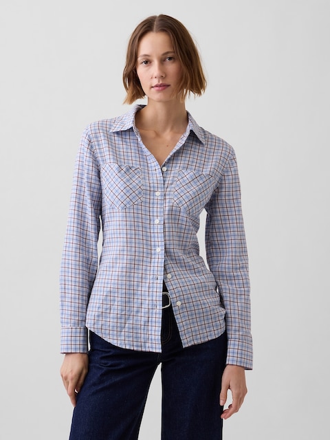 CHEMISE WESTERN À CARREAUX