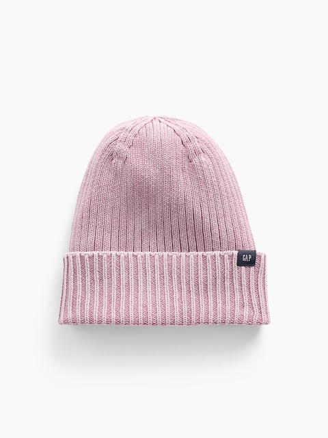 BONNET EN TRICOT CÔTELÉ POUR ENFANT