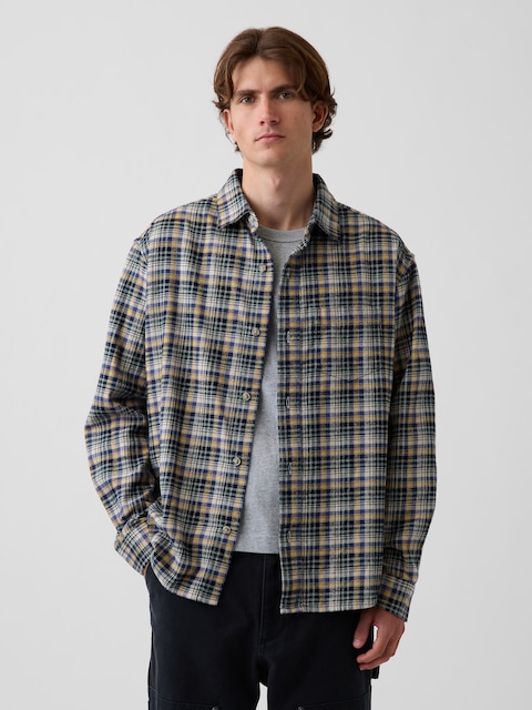 CHEMISE DÉCONTRACTÉE EN FLANELLE