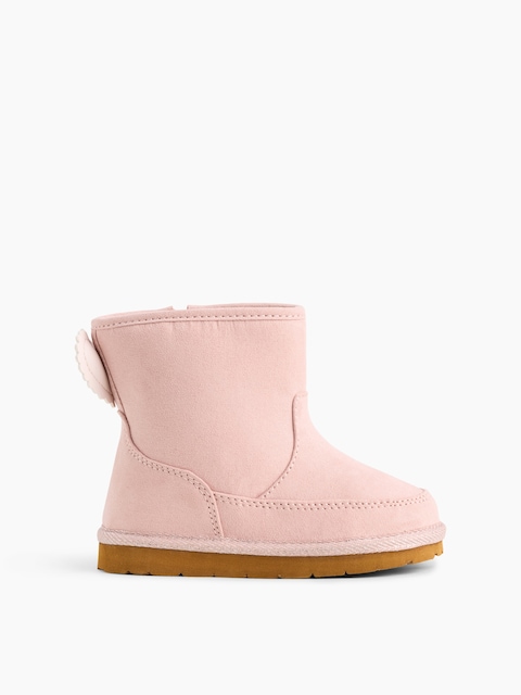 BOTTES DOUILLETTES À CŒUR POUR TOUT-PETIT