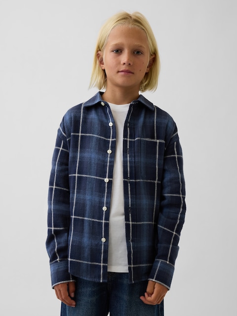 CHEMISE DÉCONTRACTÉE EN FLANELLE