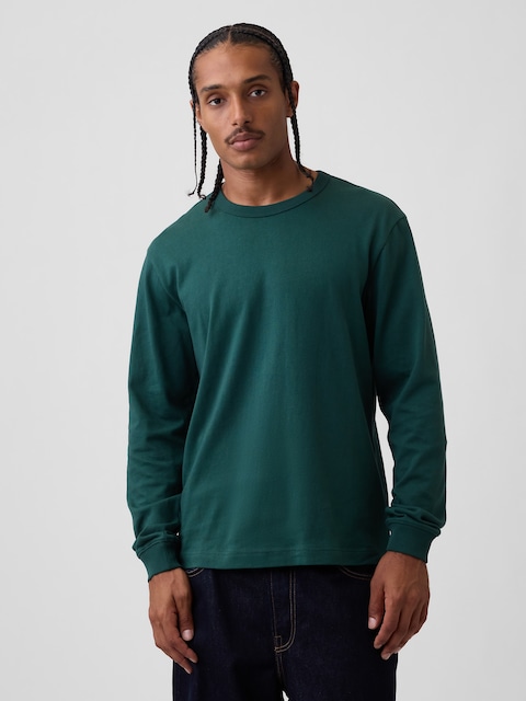 T-SHIRT DÉCONTRACTÉ EN TISSU ÉPAIS