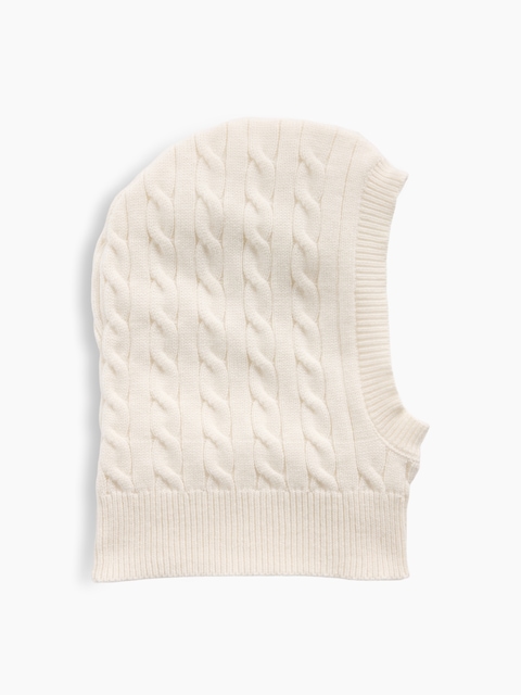 Kids Cable-Knit Hood
