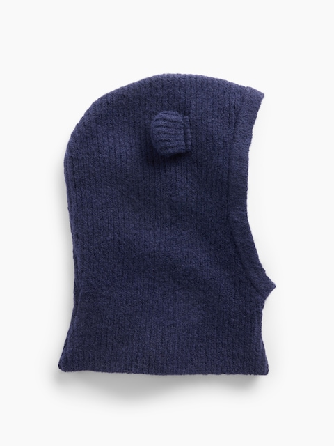 PASSE-MONTAGNE D'OURSON EN TRICOT POUR BÉBÉ ET TOUT-PETIT