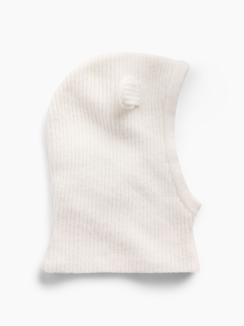 PASSE-MONTAGNE D'OURSON EN TRICOT POUR BÉBÉ ET TOUT-PETIT