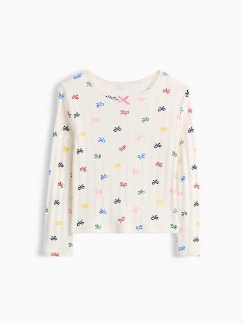 Baby & Toddler Pointelle Rib T-Shirt