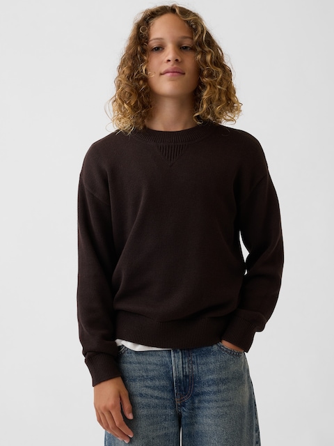 100% Cotton Relaxed Sweater