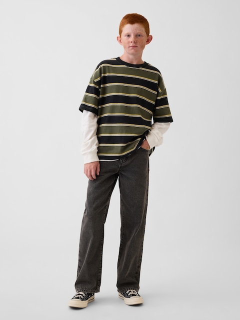 JEAN COUPE AMPLE ANNÉES 90 POUR ENFANT