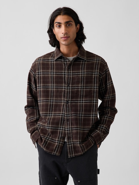 CHEMISE DÉCONTRACTÉE EN FLANELLE