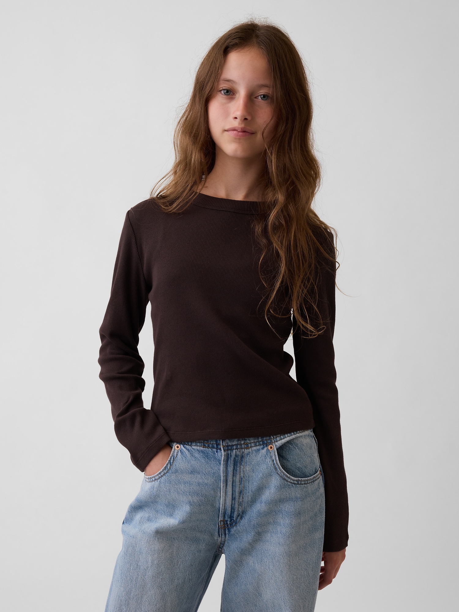Kids Rib Crew T-Shirt