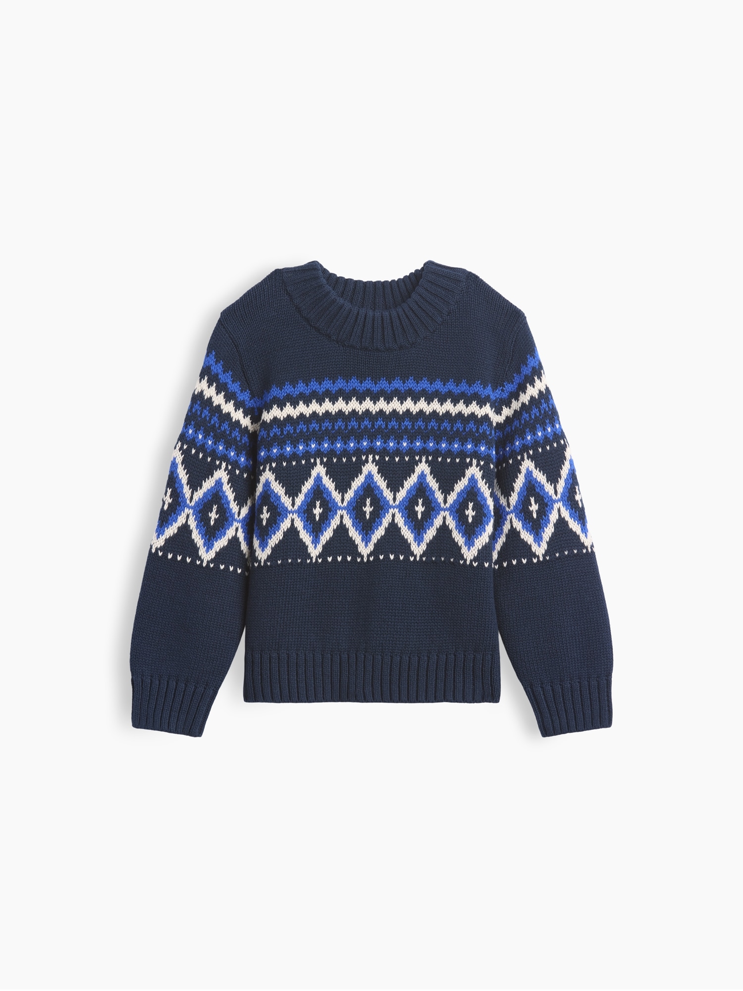 Baby & Toddler Fair Isle Crew Sweater