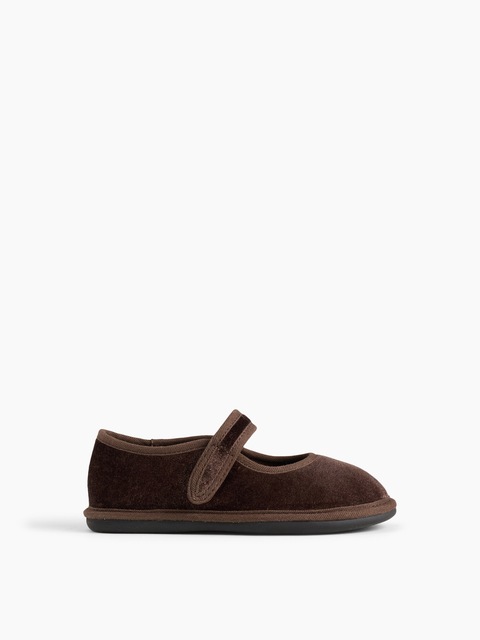 BALLERINES CHARLES IX EN VELOURS POUR TOUT-PETIT