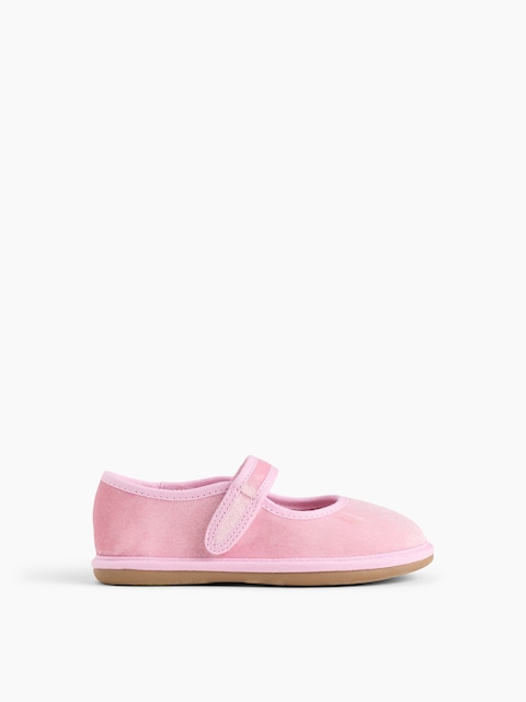 BALLERINES CHARLES IX EN VELOURS POUR TOUT-PETIT