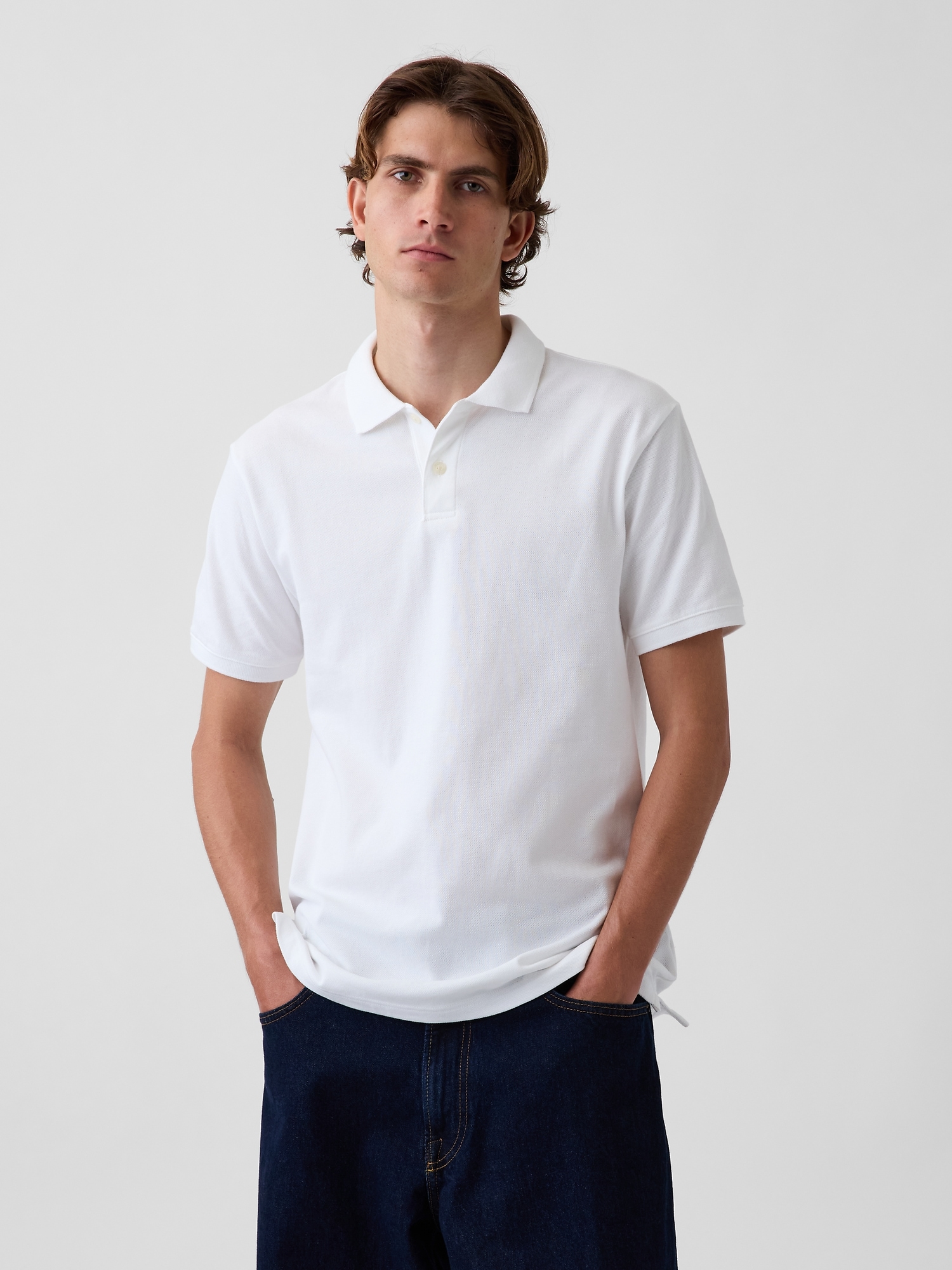Pique Polo Shirt