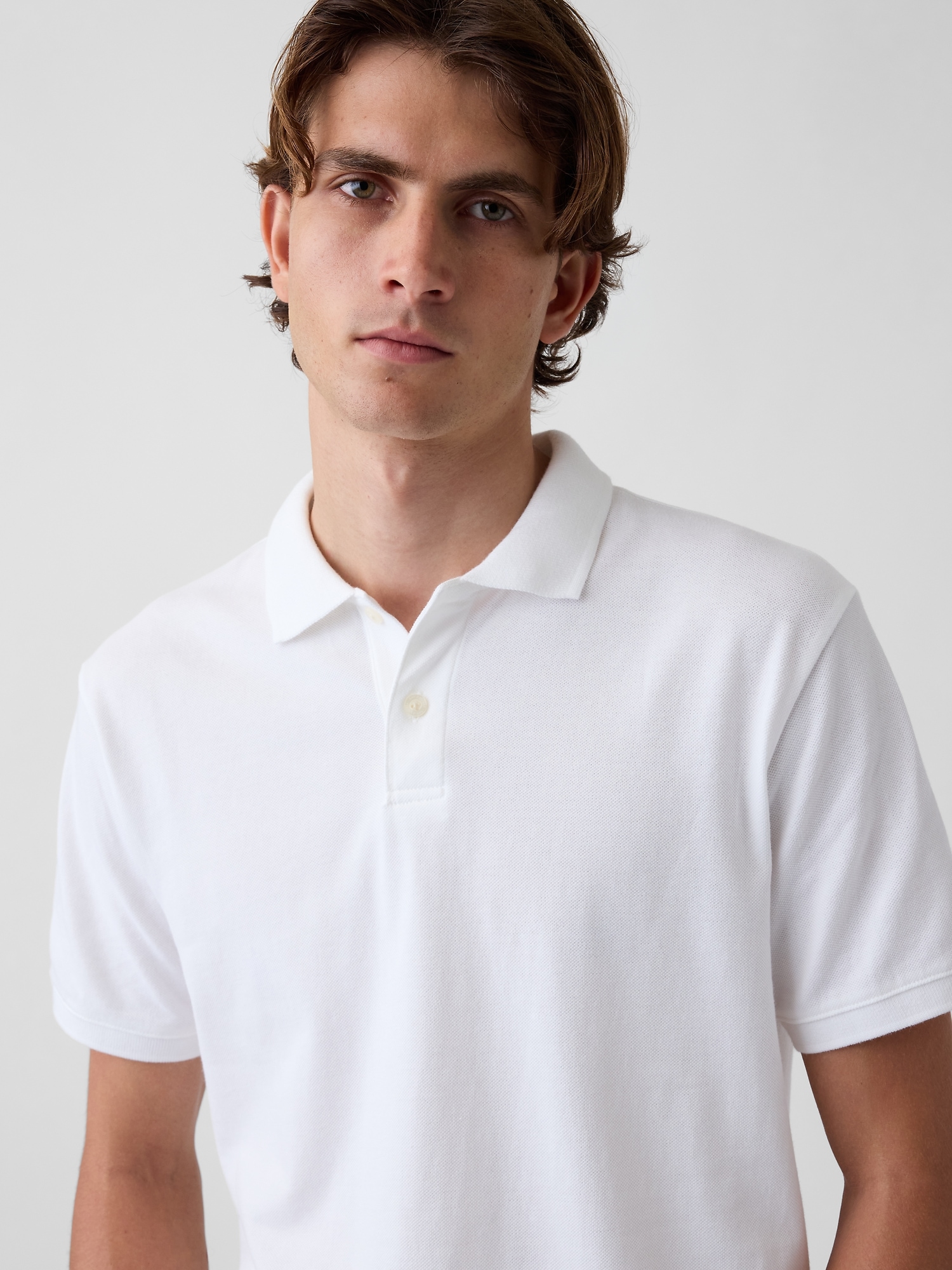 Pique Polo Shirt