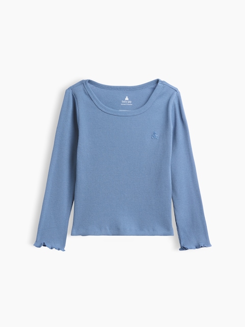 T-SHIRT EN TRICOT CÔTELÉ AGENCEZ À VOLONTÉ POUR BÉBÉ ET TOUT-PETIT