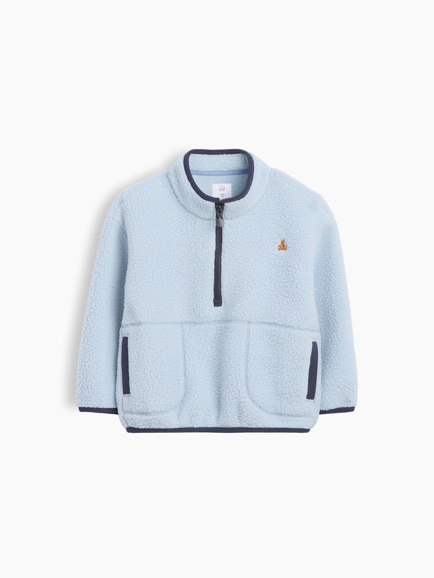 Baby & Toddler Sherpa Half-Zip Pullover