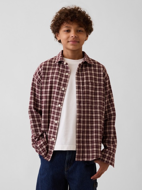 CHEMISE DÉCONTRACTÉE EN FLANELLE