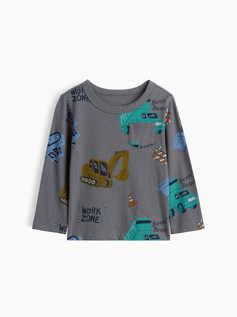 T-SHIRT À POCHE AGENCEZ À VOLONTÉ POUR BÉBÉ ET TOUT-PETIT