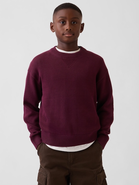 100% Cotton Relaxed Sweater