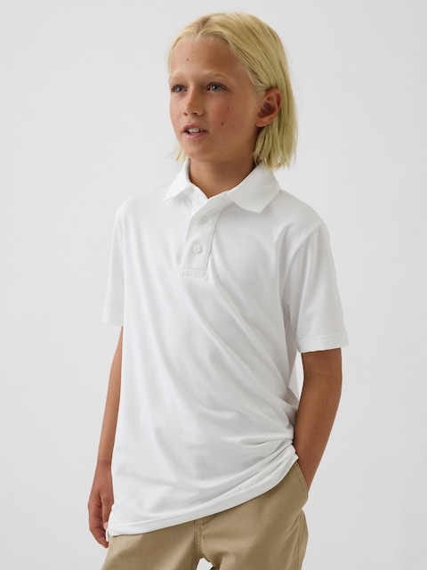 POLO PERFORMANCE D'UNIFORME POUR ENFANT