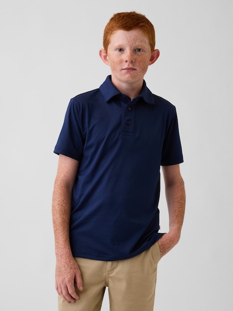 POLO PERFORMANCE D'UNIFORME POUR ENFANT