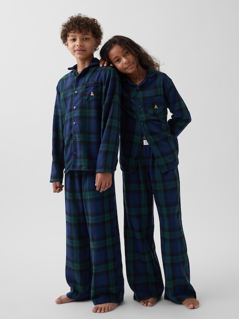PYJAMA EN FLANELLE RECYCLÉE POUR ENFANT