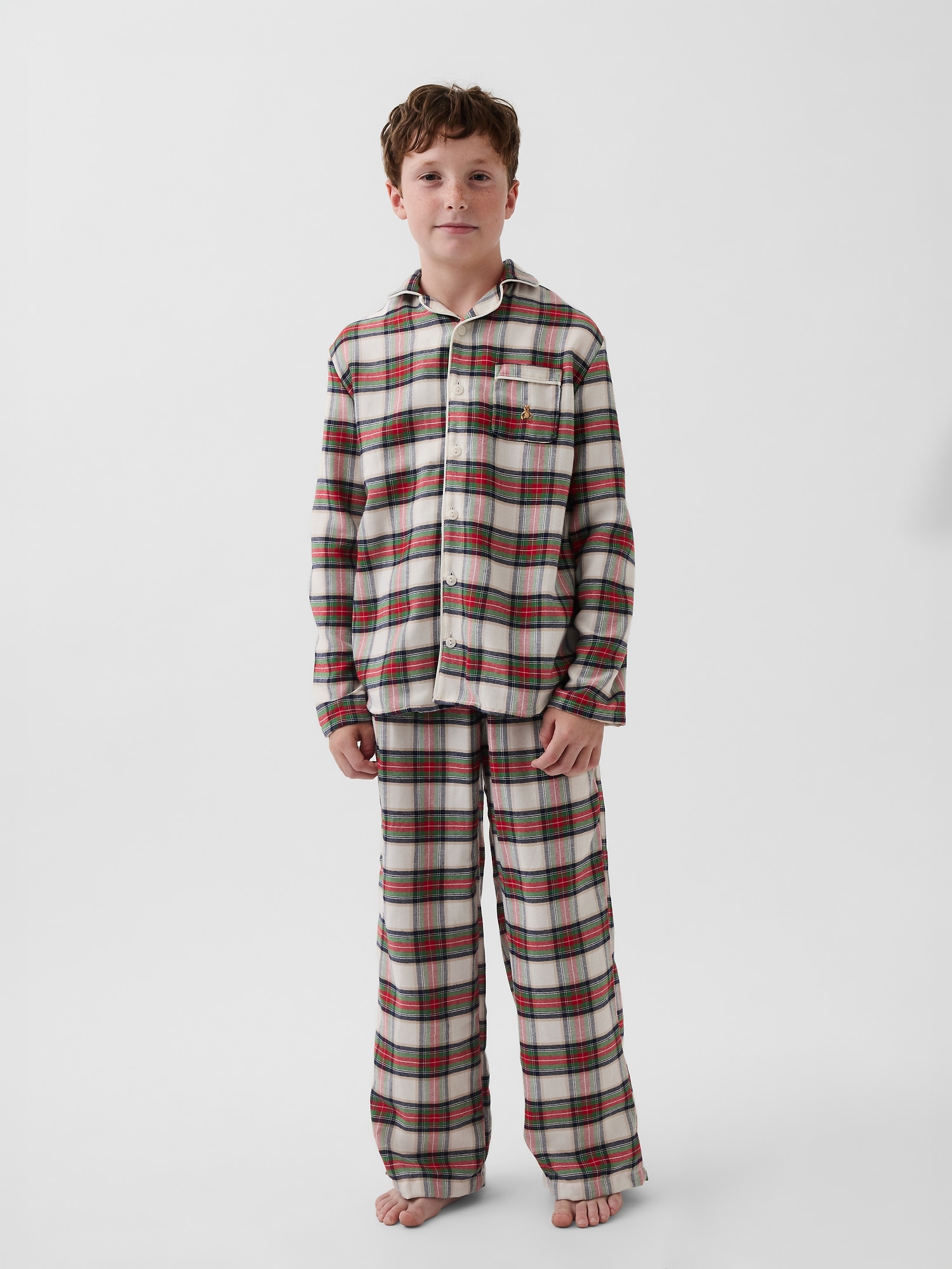 Pyjama en flanelle recyclée pour Enfant