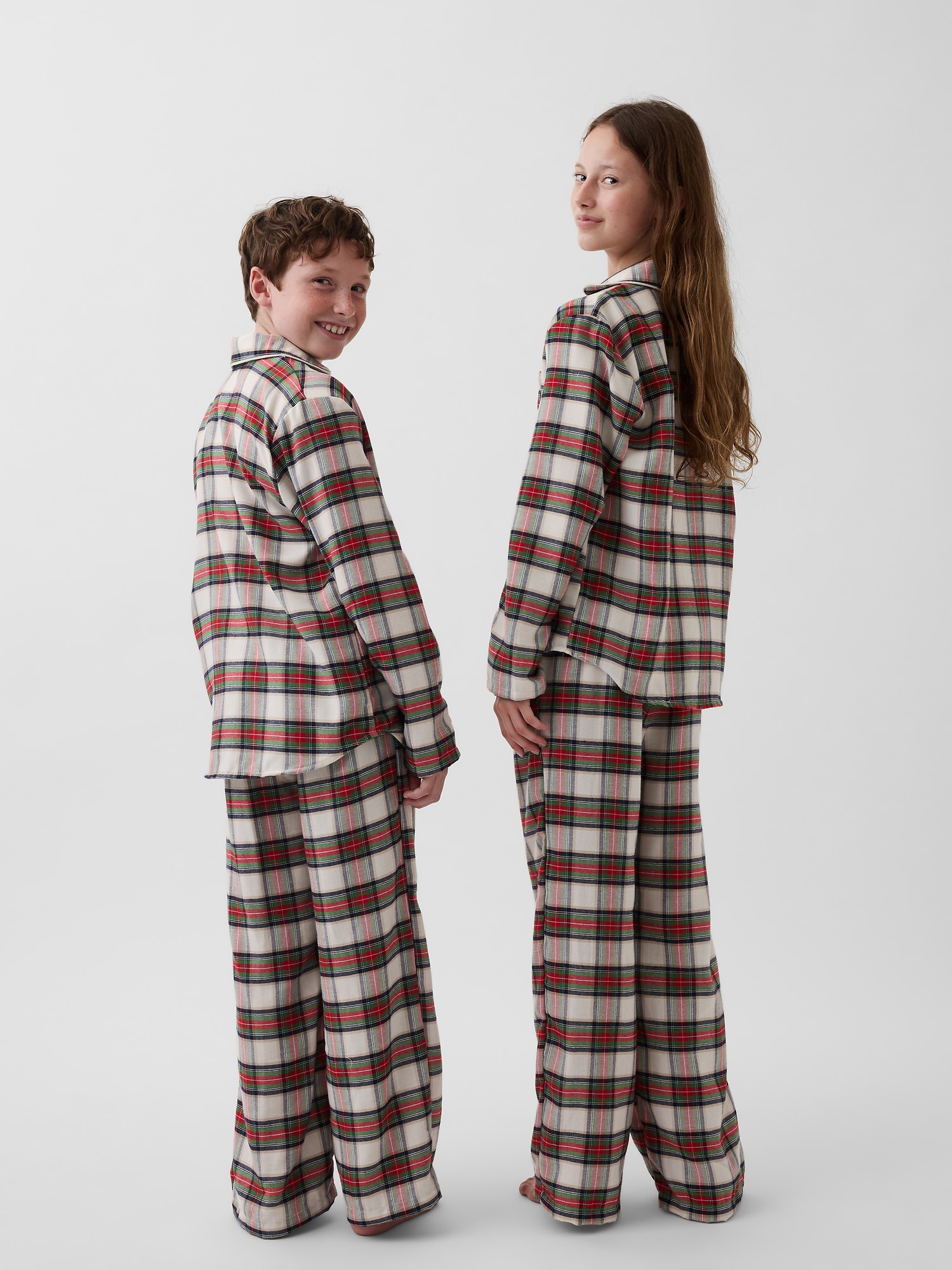 Pyjama en flanelle recyclée pour Enfant