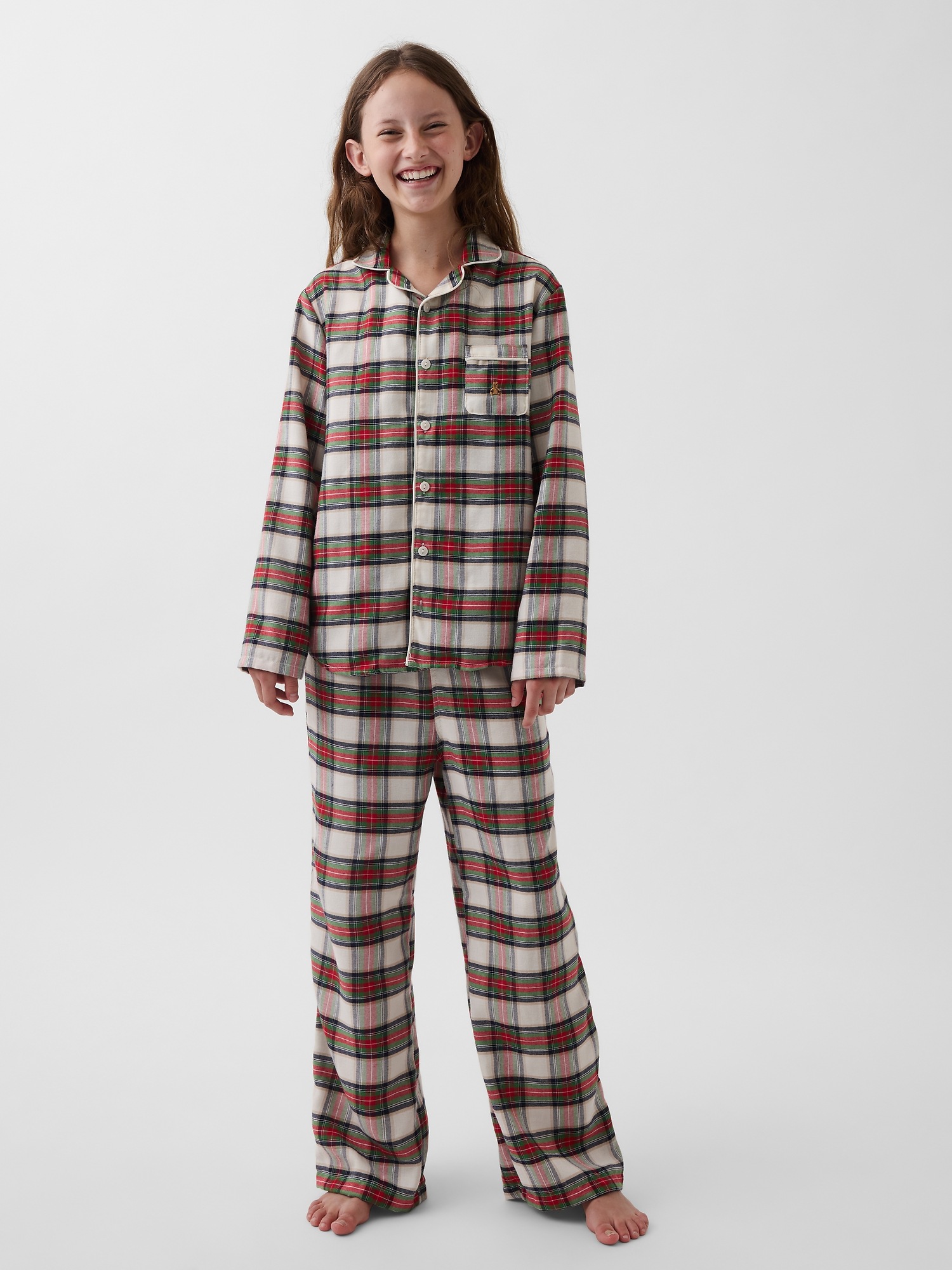 Pyjama en flanelle recyclée pour Enfant