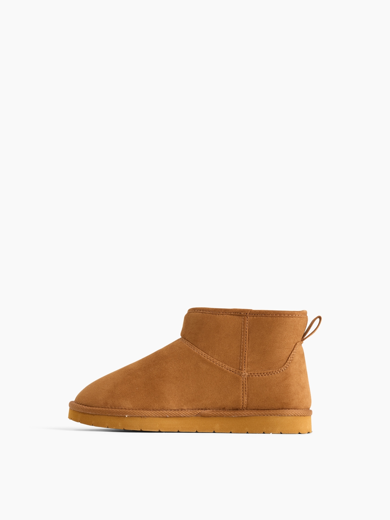Bottes en suède végane à doublure sherpa pour Enfant