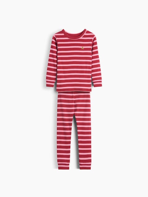 Baby & Toddler Organic Brushed Cotton Stripe PJ Set