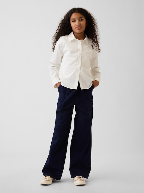 PANTALON CONFORT À JAMBE LARGE D'UNIFORME POUR ENFANT