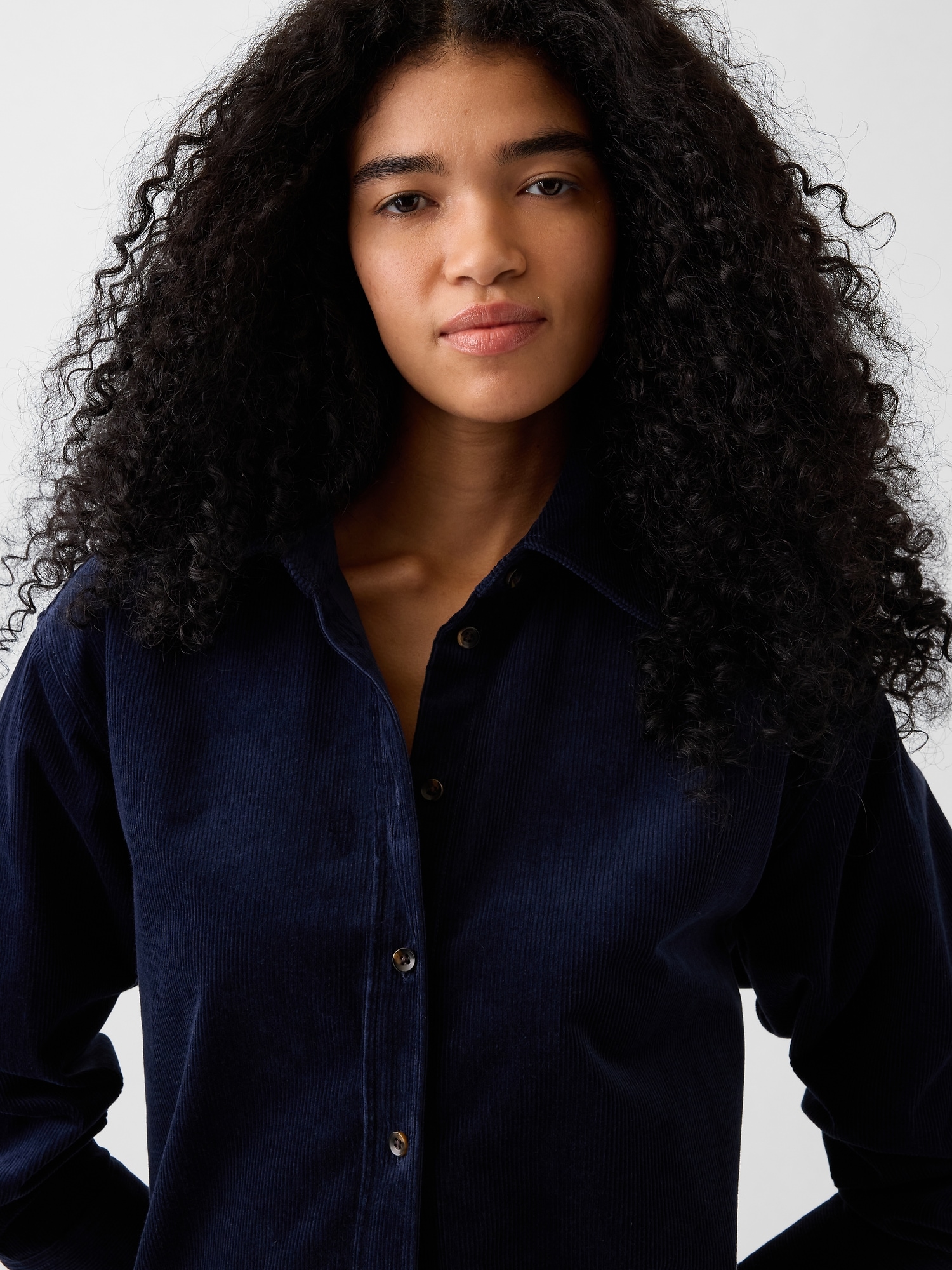 Corduroy Big Shirt